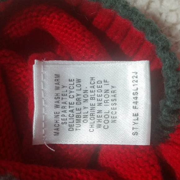 2/$15 Reindeer Christmas Class Club Sweater Vest Size 2/3T - Picture 5 of 5